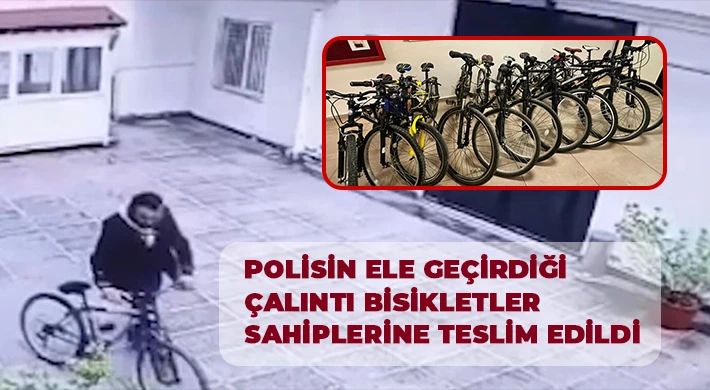 polisin ele gecirdigi calinti bisikletler sahiplerine teslim edildi 1708526563
